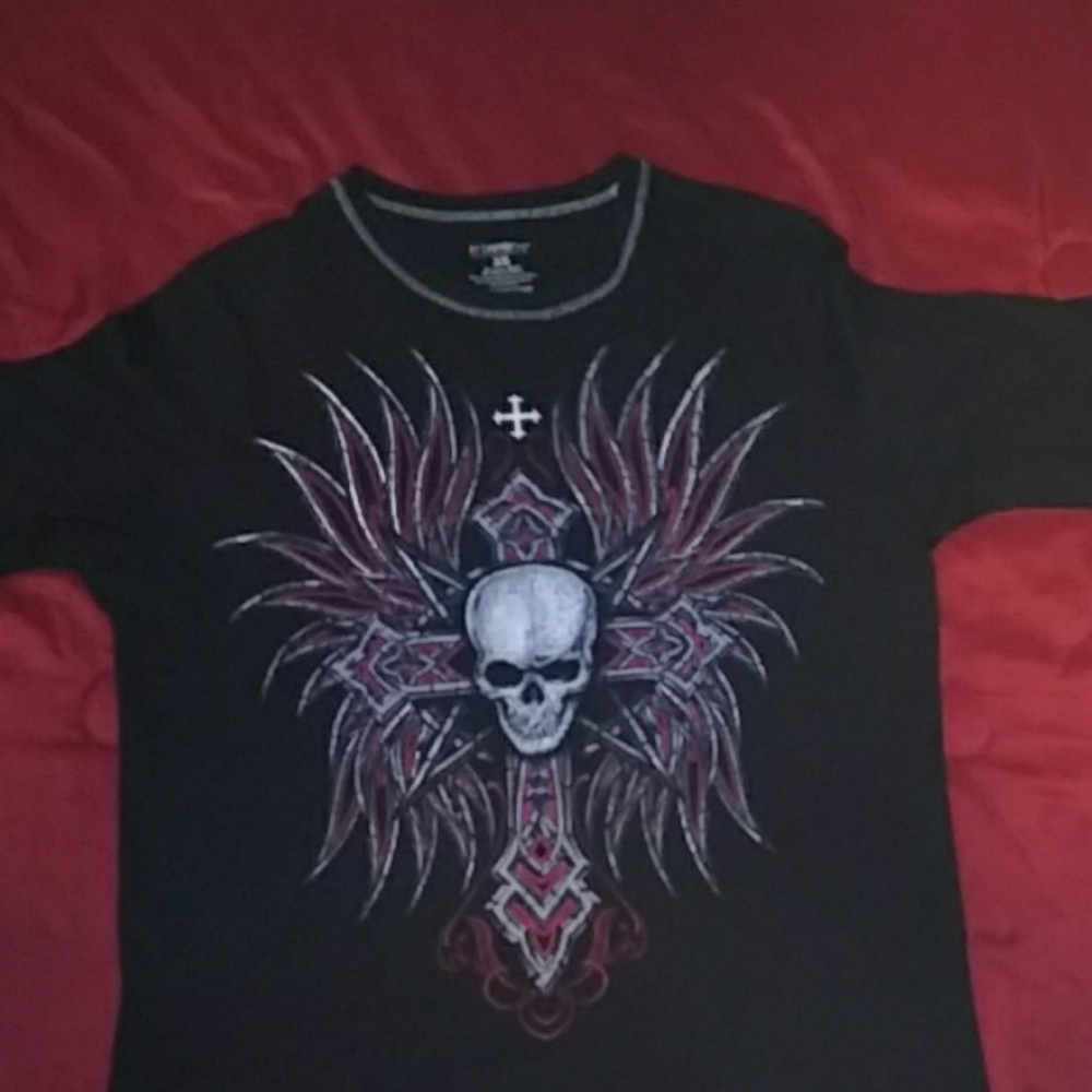 Skull Head Therma Men Shirt